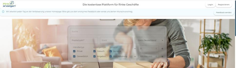 Flinkanzeigen - Die kostenlose Plattform für flinke Geschäfte-profile-background-image