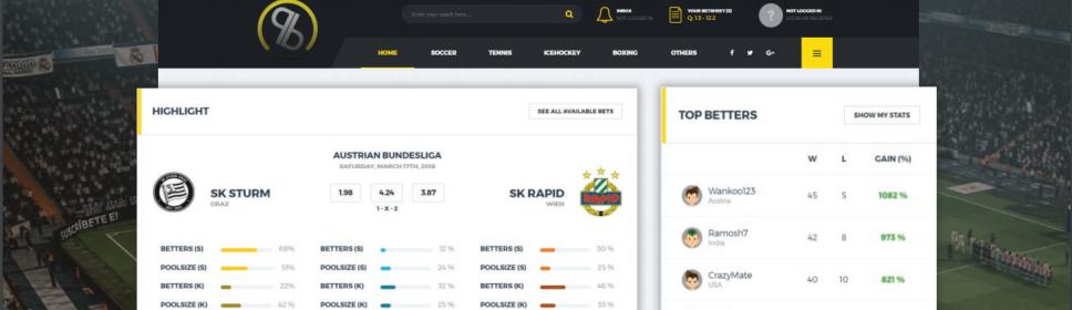 Innovatives StartUp im Bereich Sportwetten-profile-background-image